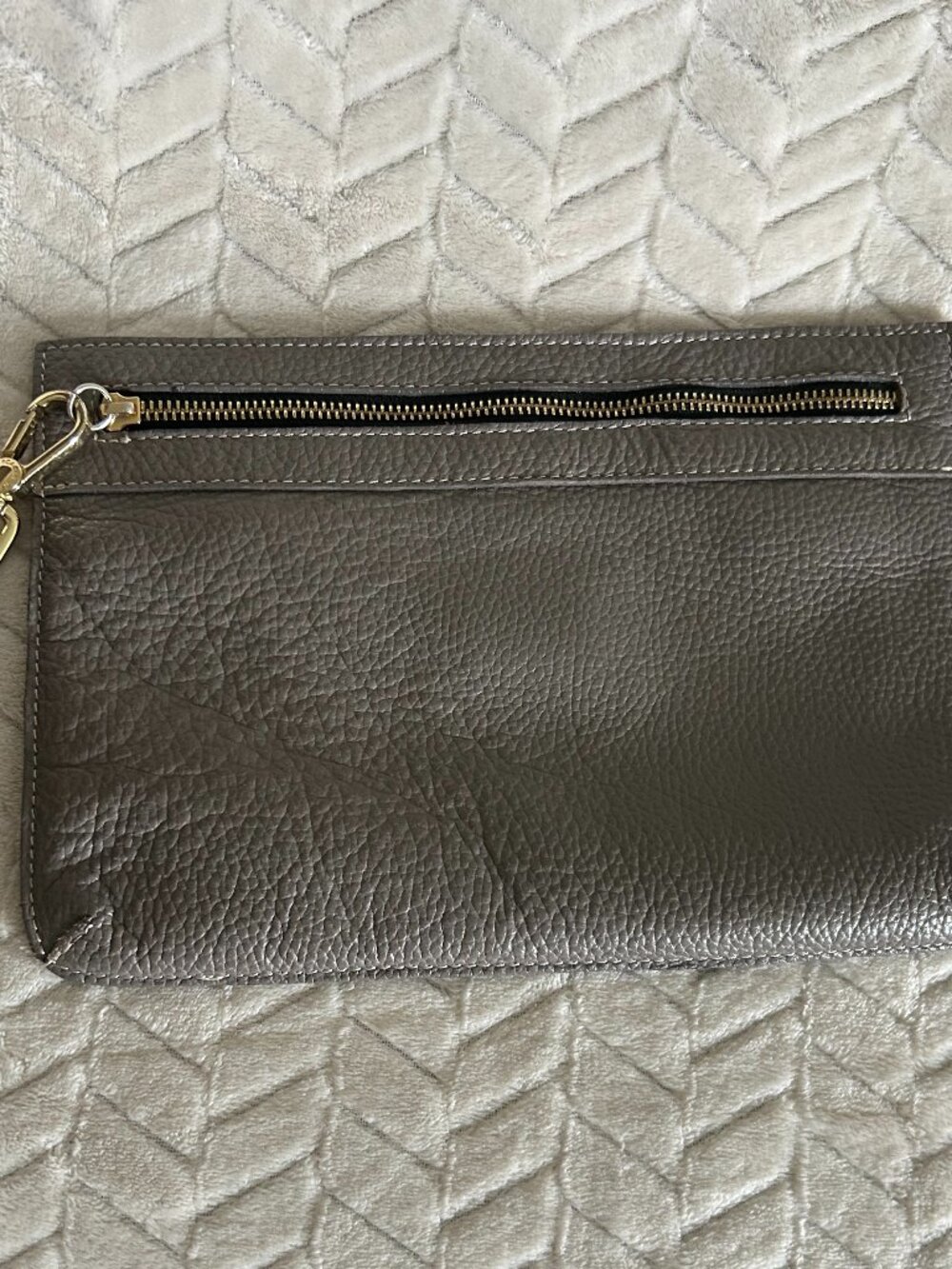 Arcadia Soft Italian Leather Wristlet